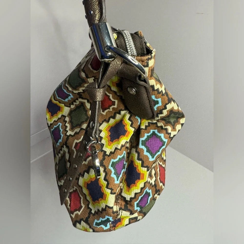 #189 Relic Geometric Satchel Shoulder Bag
